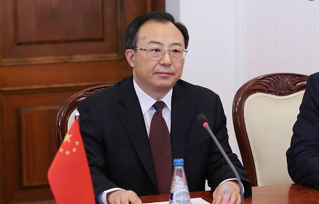 Governor of Jiangsu Province,Wu Zhenglong, in the Beijing Hotel