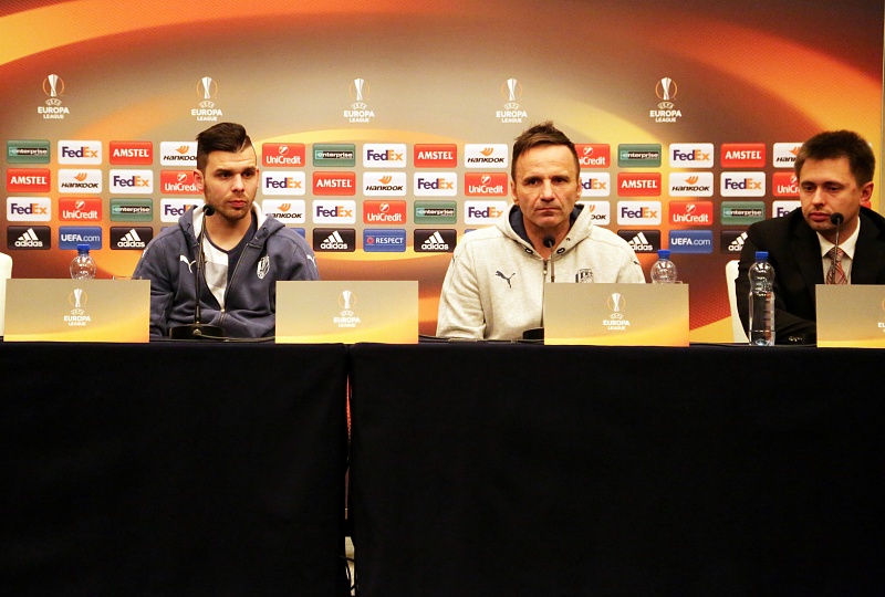 Guests of Beijing hotel - the Czech football club "Victoria Plzen".